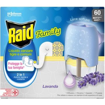 RAID - Family - Diffusore Elettrico + Ricarica