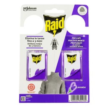 RAID - Tarme Gel - 2 Antitarme Alla Lavanda