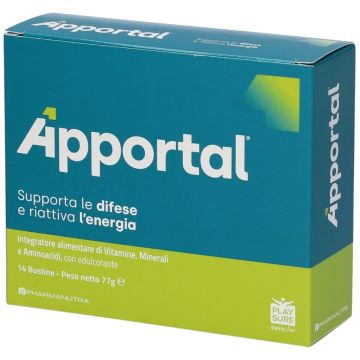 Apportal Integratore Di Vitamine E Minerali 14 Bustine