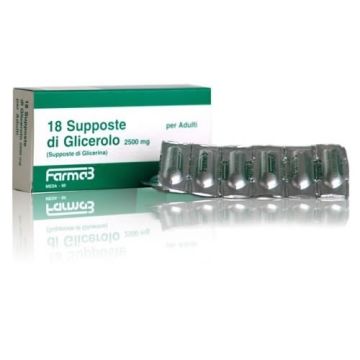 Glicerolo Pharma Trenta Adulti 2250 mg 18 Supposte Glicerolo Pharma Trenta Adulti 2250 mg 18 Supposte
