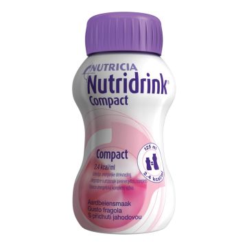 Nutridrink Compact Fibre Fragola 4 x 125 ml