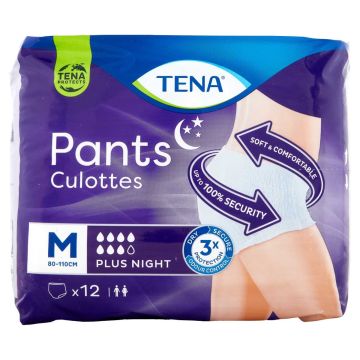 Tena Pants Culottes Plus Night 12 Pezzi