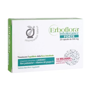 Erboflora Intolerance Forte 12 Flaconcini
