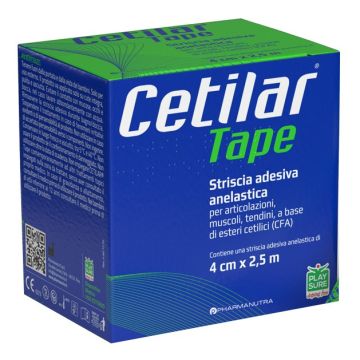 Cetilar Tape Striscia Adesiva Anelastica 4 cm x 2,5 m