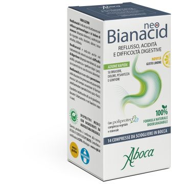 Aboca NeoBianacid Limone 14 Compresse