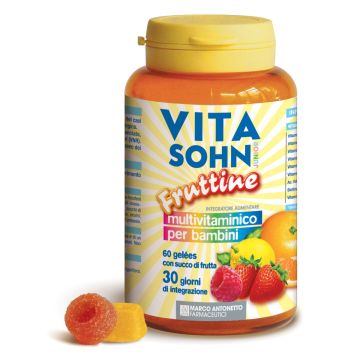 VitaSohn Junior Fruttine 60 Caramelle Gelée