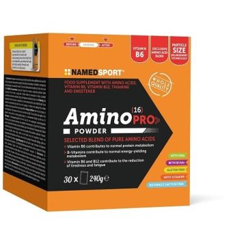 Amino 16 Pro Powder Integratore di Aminoacidi 30 bustine