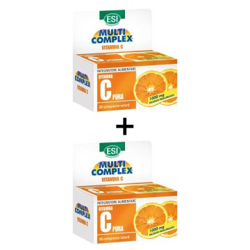 ESI Vitamina C Pura 1000mg Retard Integratore di Vitamina C 60 Compresse