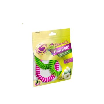 Setablu Linea Citronella Braccialetto Anti Zanzare Taglia Unica