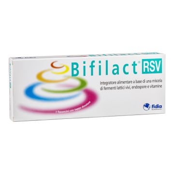 Bifilact RSV Integratore Fermenti Lattici Vivi 14 Flaconcini
