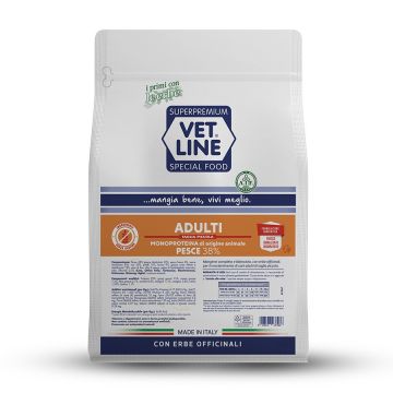 Vet Line Adulti Pesce Taglia Piccola 800 G
