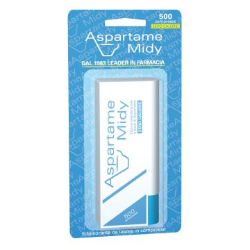 ESI Aspartame Midy Edulcolorante da Tavola Senza Calorie 500 Compresse