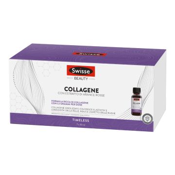 Swisse Beauty Collagene Con Estratto di Arance Rosse Integratore 7 x 30 ml