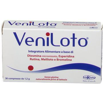 Veniloto Integratore Funzionalità del Microcircolo 30 Compresse