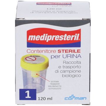 Medipresteril Contenitore Urina Sterile Con Sistema Transfert 120 ml