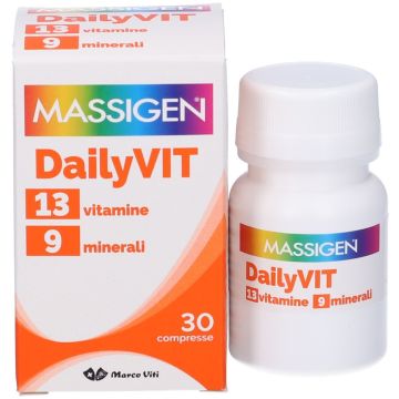 Massigen Dailyvit+ Integratore Multivitaminico Multiminerale 30 Compresse