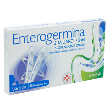 Enterogermina 2 Miliardi 10 Flaconi 5 ml