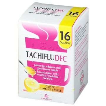 Tachifludec Limone E Miele Polvere Per Soluzione Orale 16 Bustine