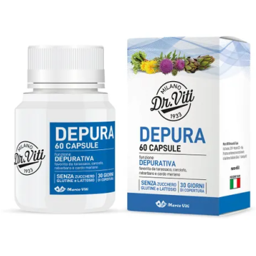 Dr. Viti Depura Integratore Antiossidante E Depurativo 60 Capsule