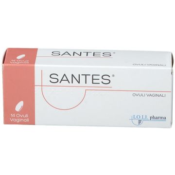 Santes Trattamento e Prevenzione Affezioni Vaginali 14 Ovuli