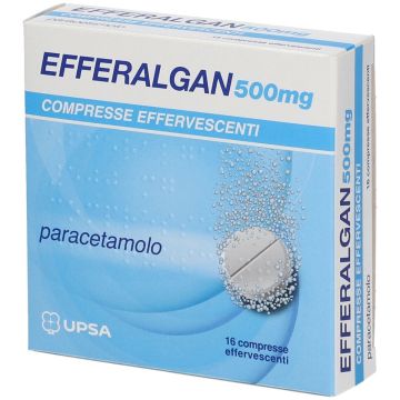 Efferalgan 500 Mg Paracetamolo 16 Compresse Effervescenti