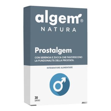 Algem Prostalgem Integratore Vie Urinarie 30 Capsule