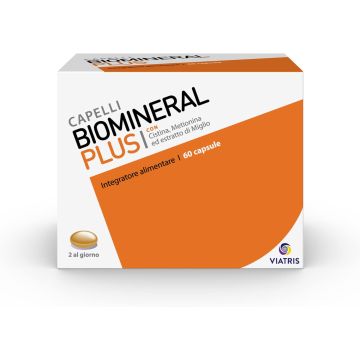 Biomineral Plus Integratore Anticaduta Capelli 60 Capsule
