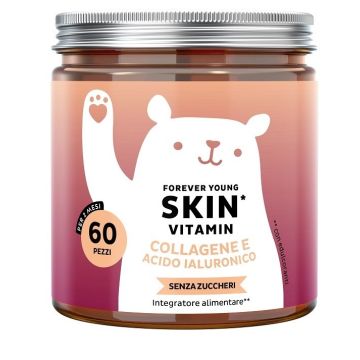 Born This Way Youth Vitamin Collagene & Acido Ialuronico 60 Caramelle Gommose