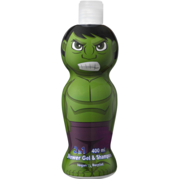 Hulk 2in1 Shower Gel & Shampoo 400 ml