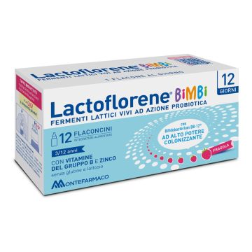 Lactoflorene Plus Bimbi Integratore Fermenti Lattici 12 Flaconcini 10 ml