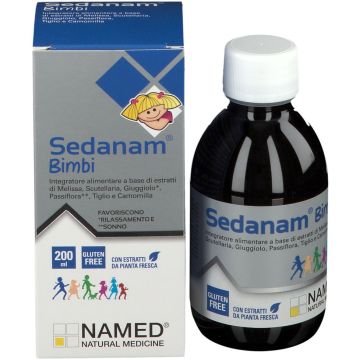 Sedanam Bimbi Sciroppo Integratore 200 ml