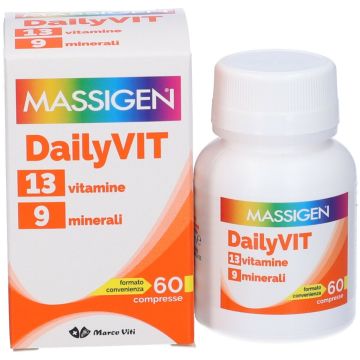 Massigen Dailyvit Integratore Multivitaminico Multiminerale 60 Compresse