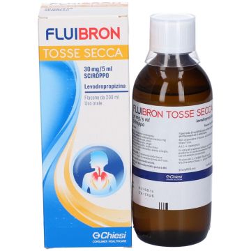 Fluibron Sciroppo Tosse Secca 30 mg/5 ml Levodropropizina 200 ml