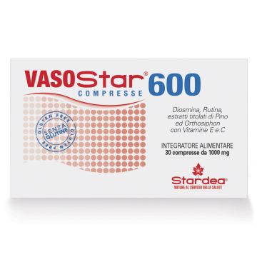 Vasostar 600 30 Compresse 1000 mg