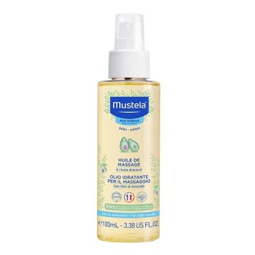 Mustela Olio Idratante Per Massaggio Neonati e Bambini 100 ml
