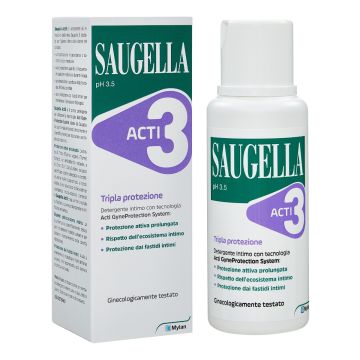 Saugella Acti3 Detergente Intimo 250 ml