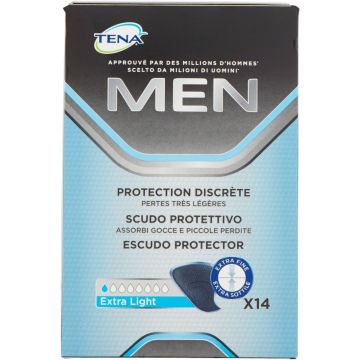 Tena Men Scudo Protettivo Per Piccole Perdite 14 Pezzi