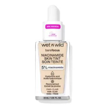 WET N WILD - Bare Focus - Fondotinta Con Niacinamide - Fair