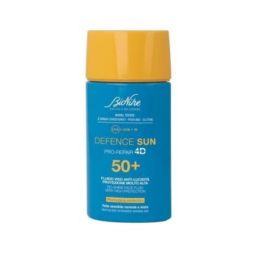 Bionike Defence Sun Fluido Viso Anti-Lucidità SPF50+ Protezione Molto Alta 50 ml