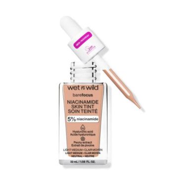 WET N WILD - Bare Focus - Fondotinta Con Niacinamide - Light Medium