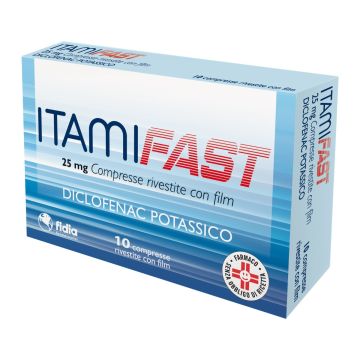 Itamifast 25 mg 10 Compresse