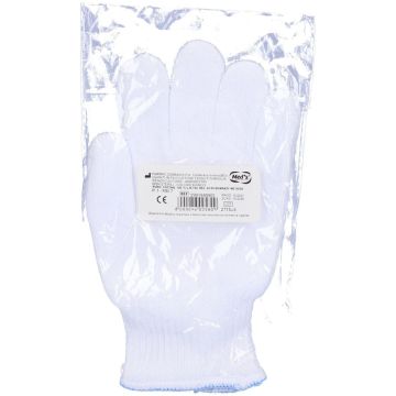 Med’s Guanto in Cotone Bianco Misura 7