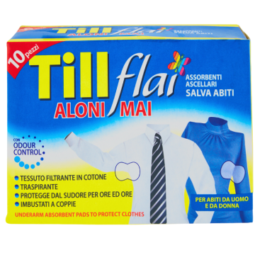 Till Flai Assorbenti Ascellari 10 Pezzi