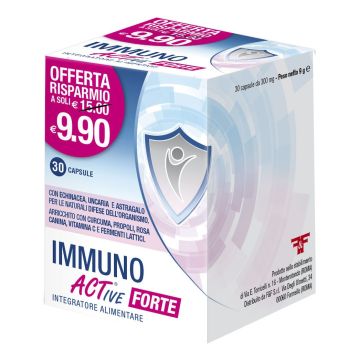 Immuno Active Forte per il Sistema immunitario 30 Capsule