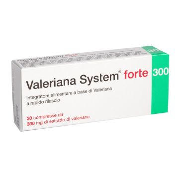 Valeriana System Forte 300 20 Compresse