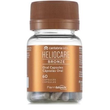 Heliocare Bronze Integratore per Abbronzatura Orale 60 Capsule