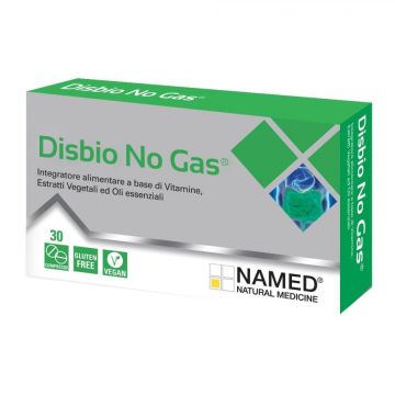 Disbio No Gas Integratore Alimentare Per la Funzione Digestiva e Meteorismo 30 Compresse