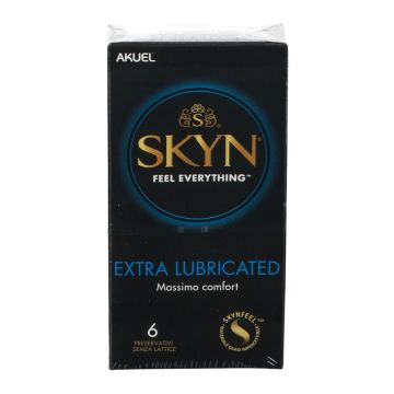 Akuel Skyn Profilattico Extralubrificato 6 Pezzi