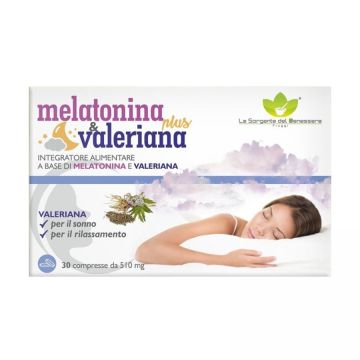 Melatonina Plus Valeriana 30 Compresse