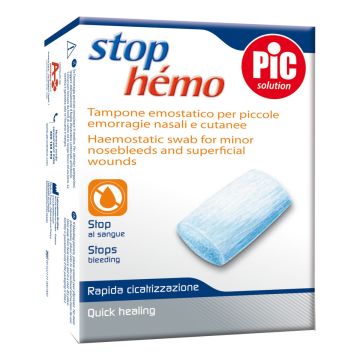 Pic Stop Hemo Tampone Emostatico 5 Buste Emostasi Rapida